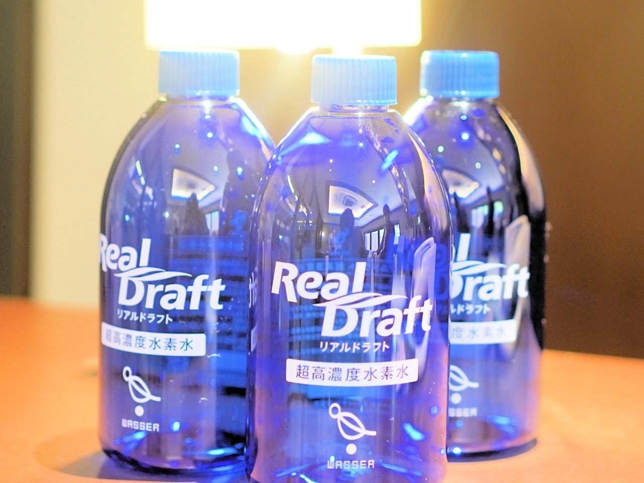 水素水を入れる専用ボトルを貸出ししています